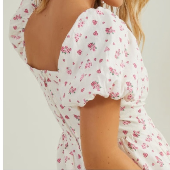 Altar'd State Pink Floral Mini Dress - Picture 9 of 13